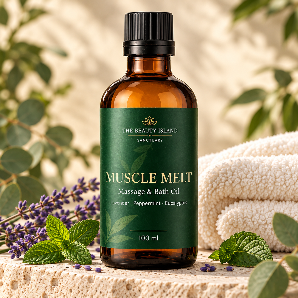 Muscle Melt Massage & Bath Oil – 100ml