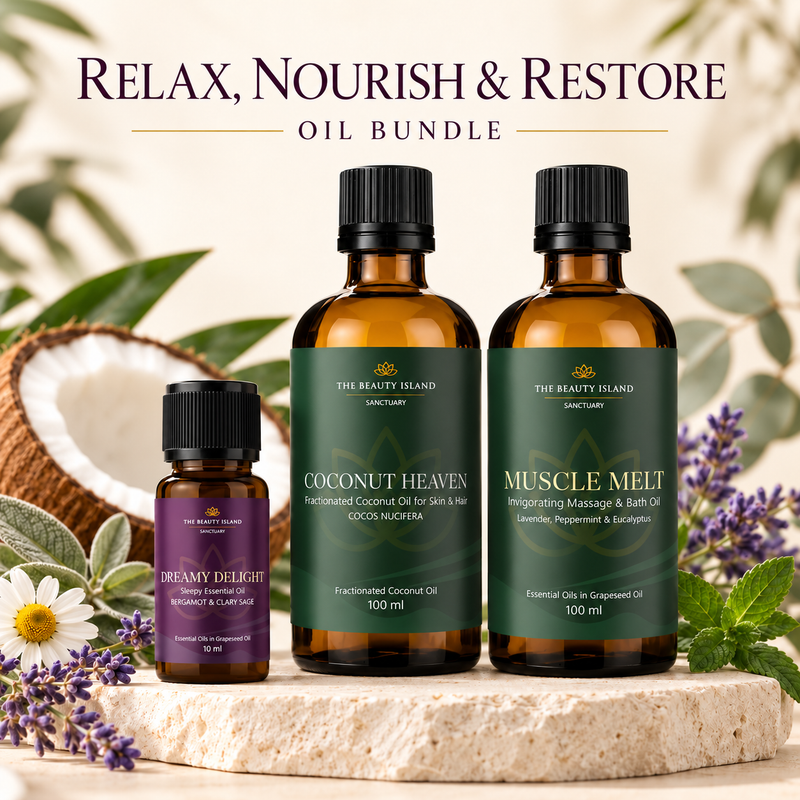 Relax, Nourish & Restore Oil Bundle